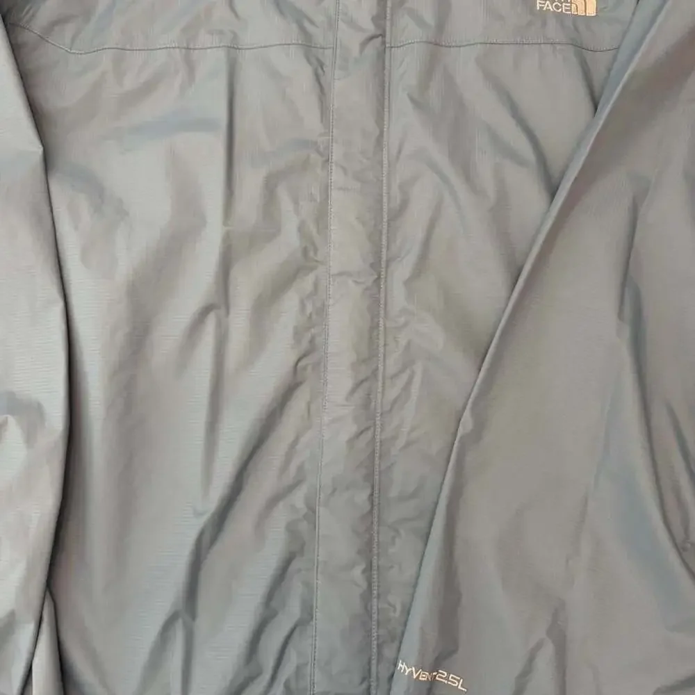 The North Face HyVent 2.5L Waterproof Hooded Rain Jacket Blue